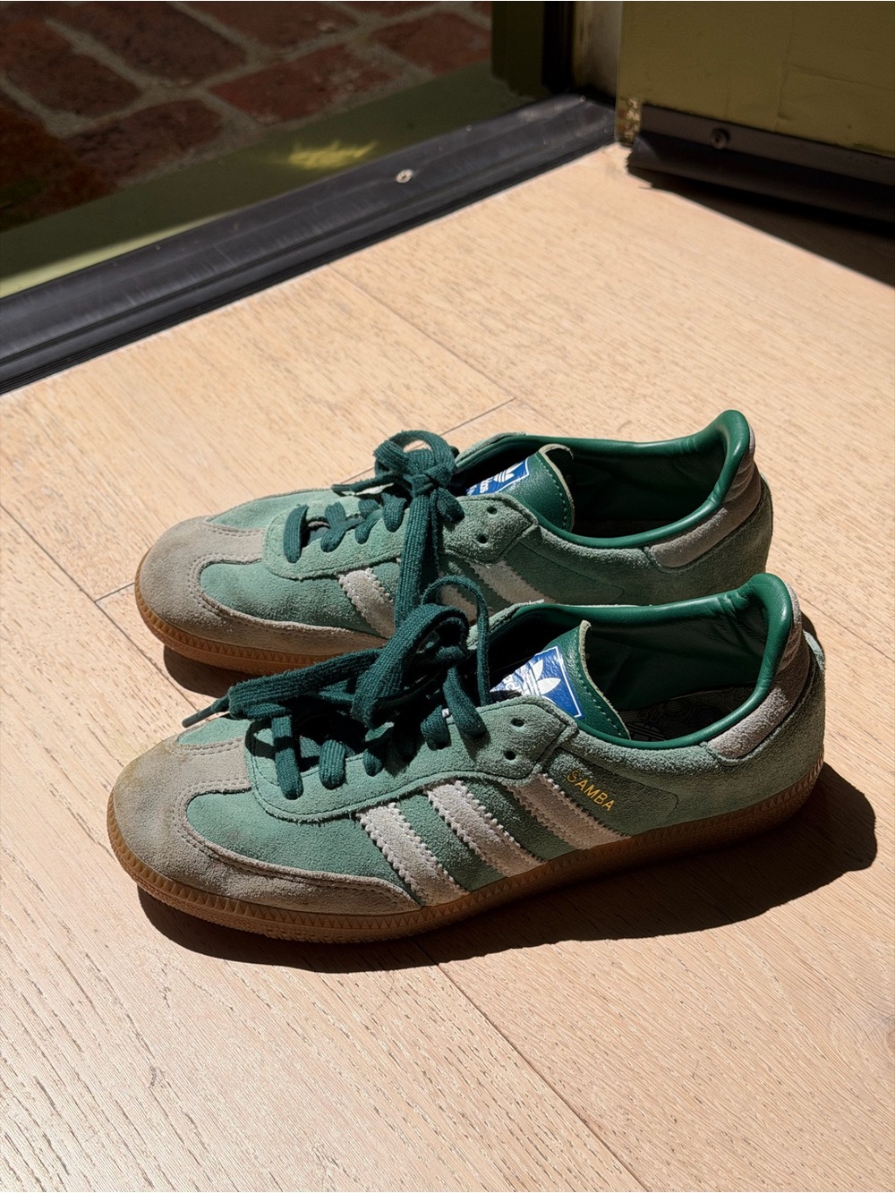 adidas Samba OG Sneakers in Collegiate Green